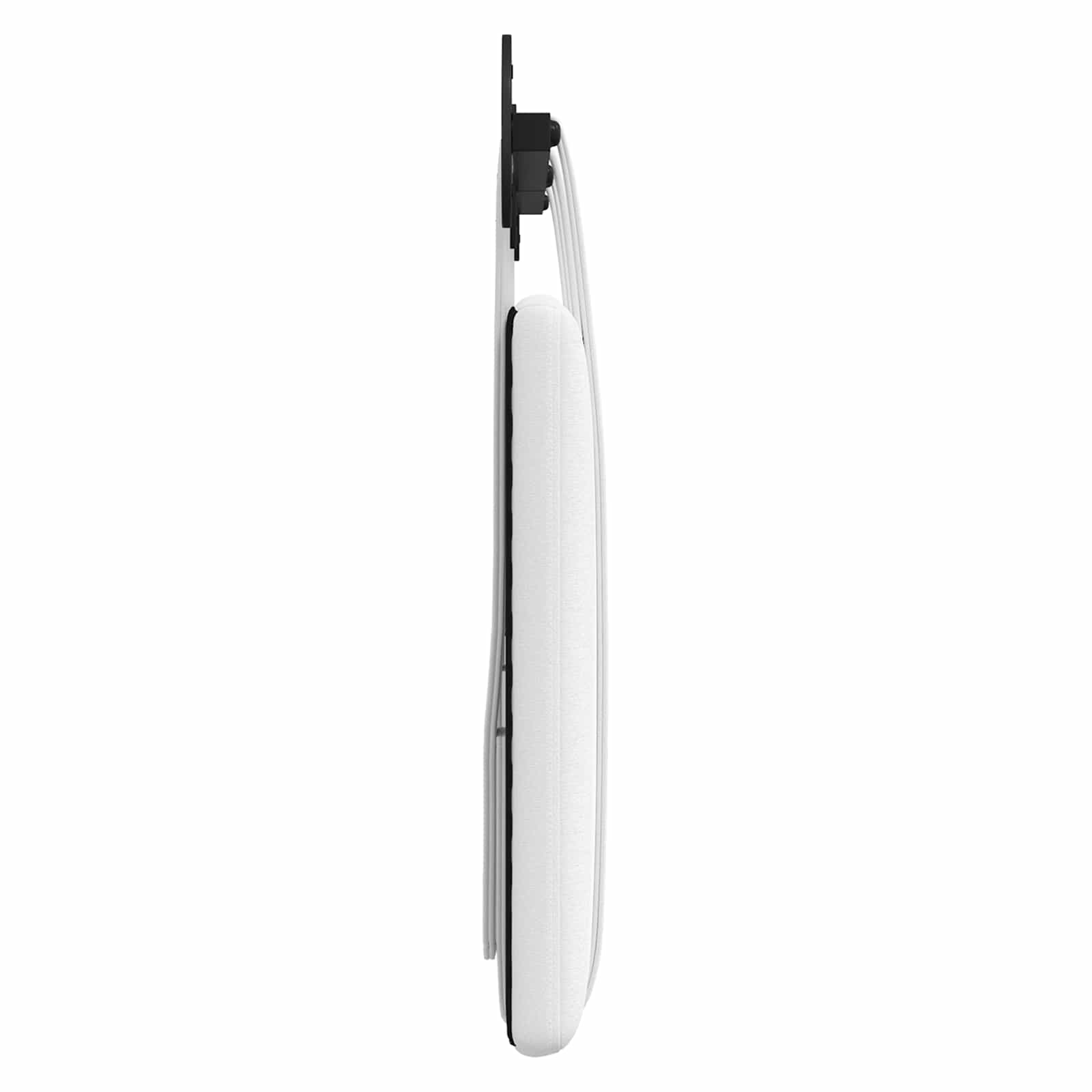 Hängendes Kopfteil Mit LED Licht Wolkengrau Stoff