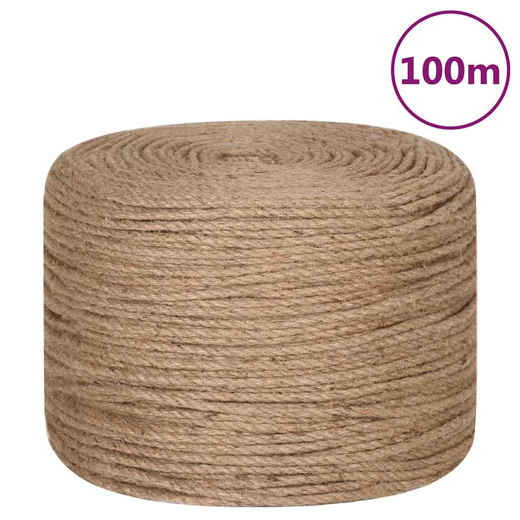 Seil 100 % Jute 10 mm 250 m