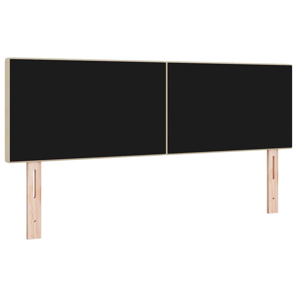 Kopfteil Hellgrau 80 cm Cordstoff