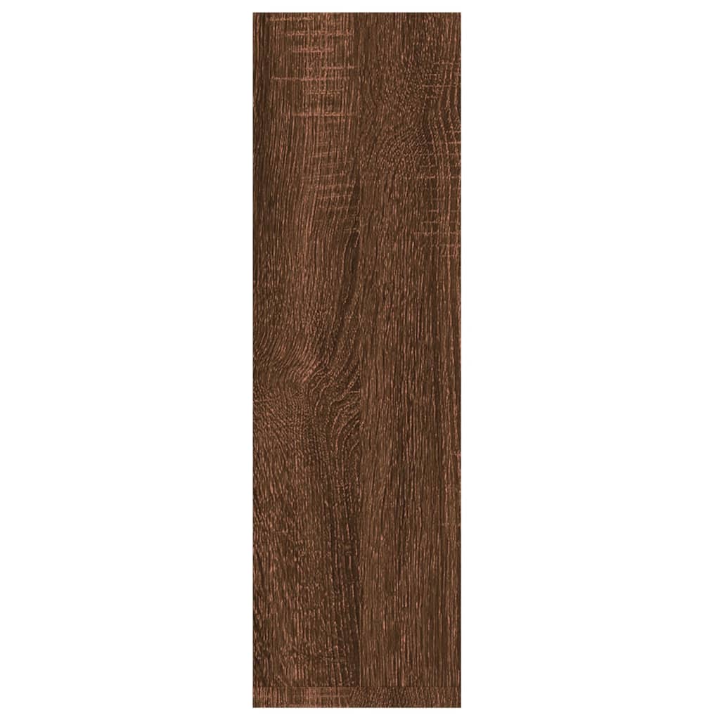 Wandregale 2 Stk. Weiß 50x15x50 cm Holzwerkstoff