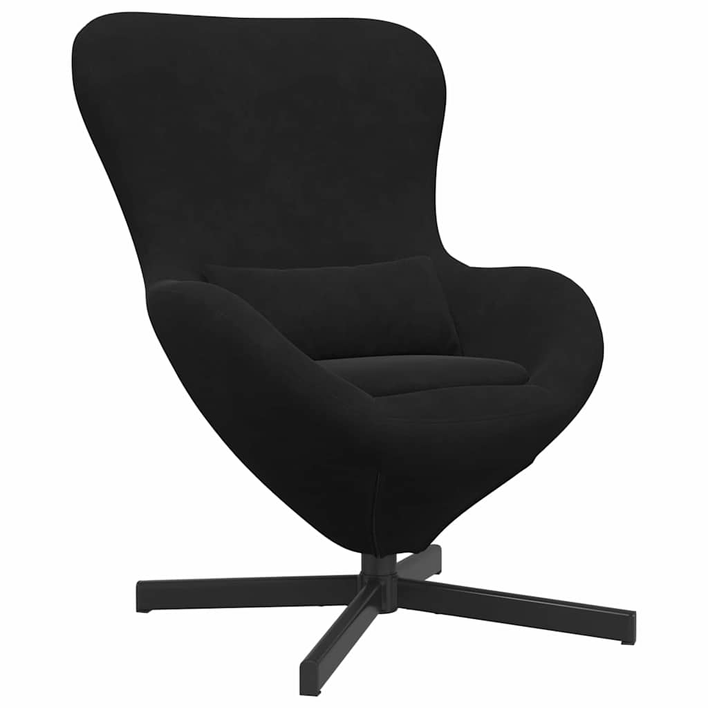 Eiersessel Blau 63 x 73 x 90 cm Samt