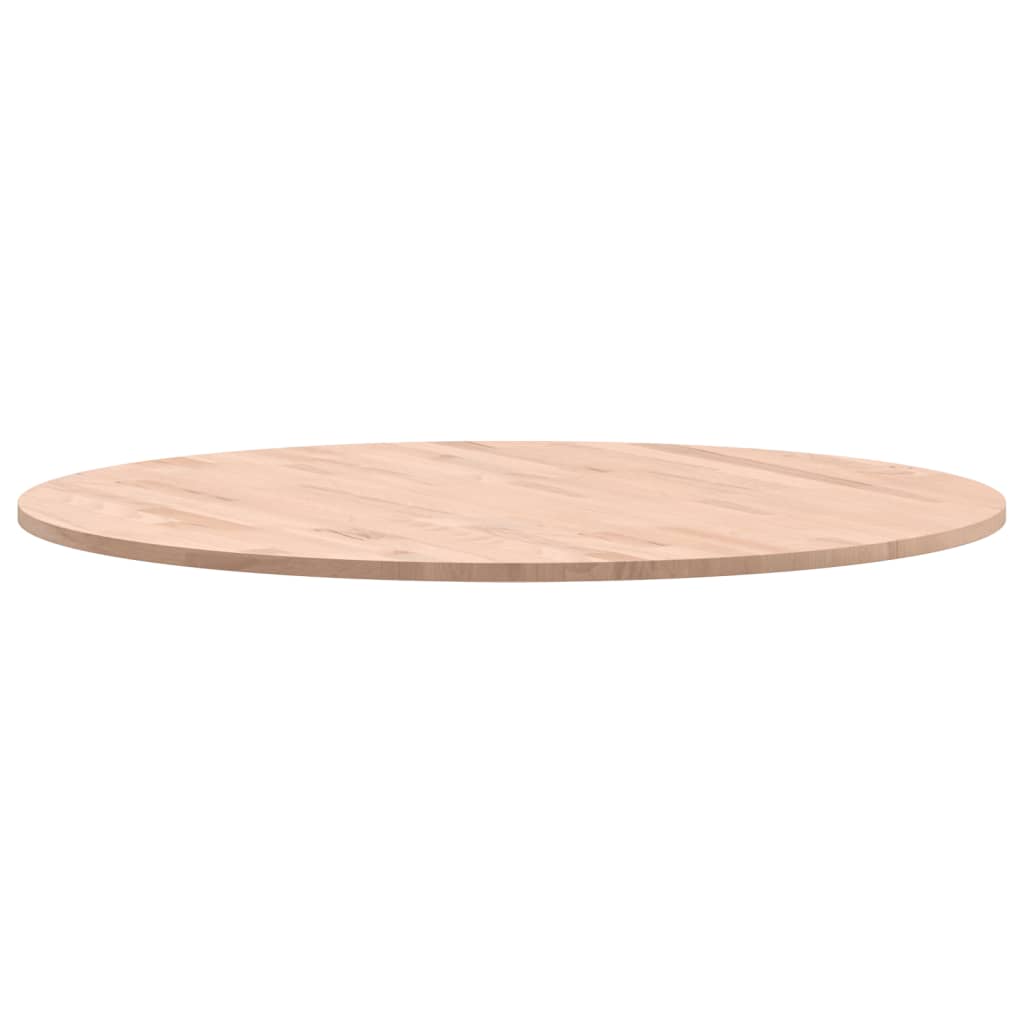 Tischplatte Ø30x1,5 cm Rund Massivholz Buche