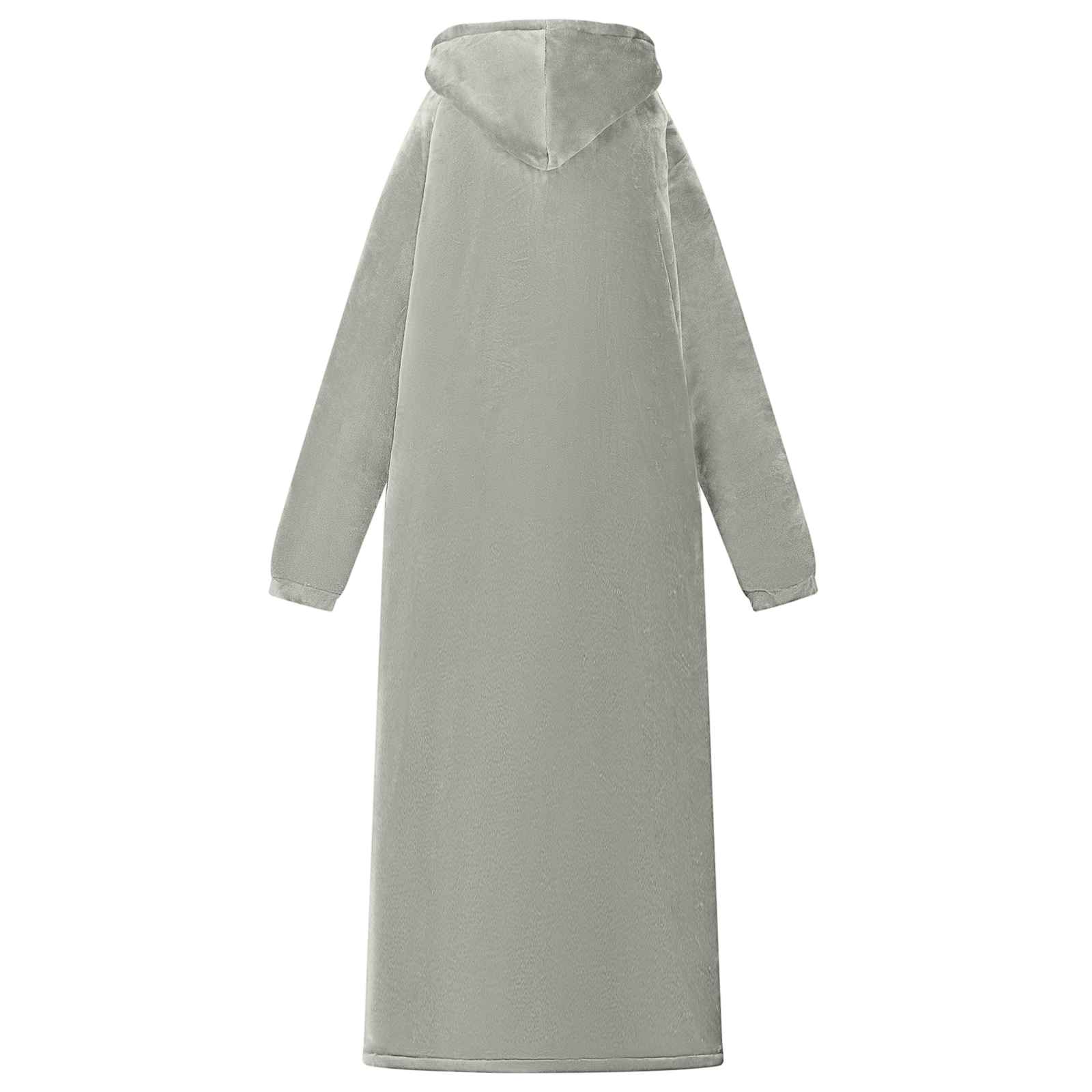 Decken-Hoodie Beige M Fleece und Flanell