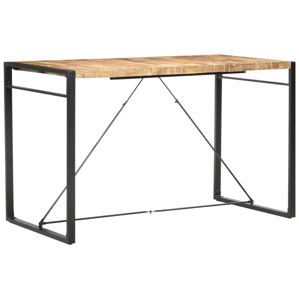 Bartisch 110 x 60 x 110 cm Massivholz Mango