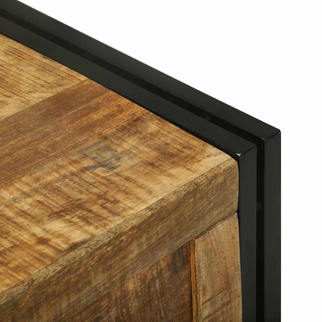 Aufbewahrungsbox 50 x 50 x 50 cm Massives upgecyceltes Holz