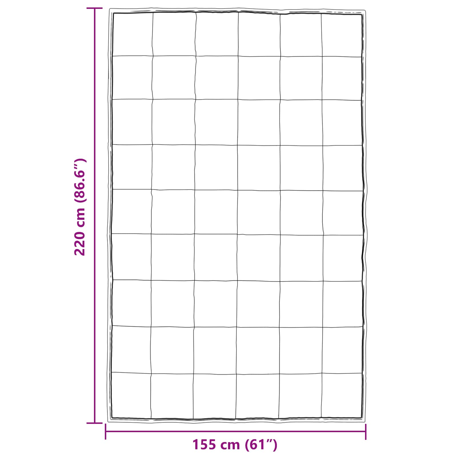 Winterbettdecke Gold 135 x 200 cm Satin und Mikrofaser
