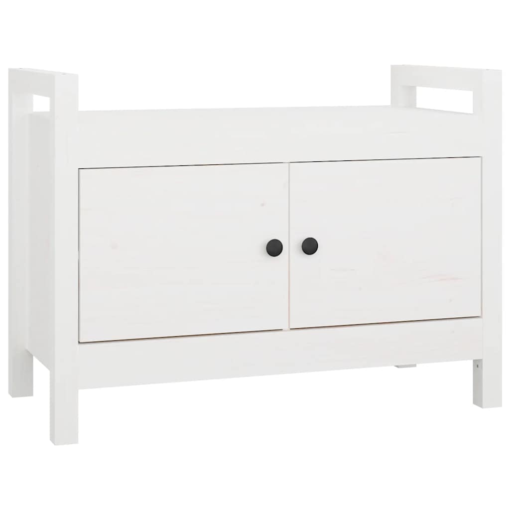 Flurbank 80x40x60 cm Massivholz Kiefer