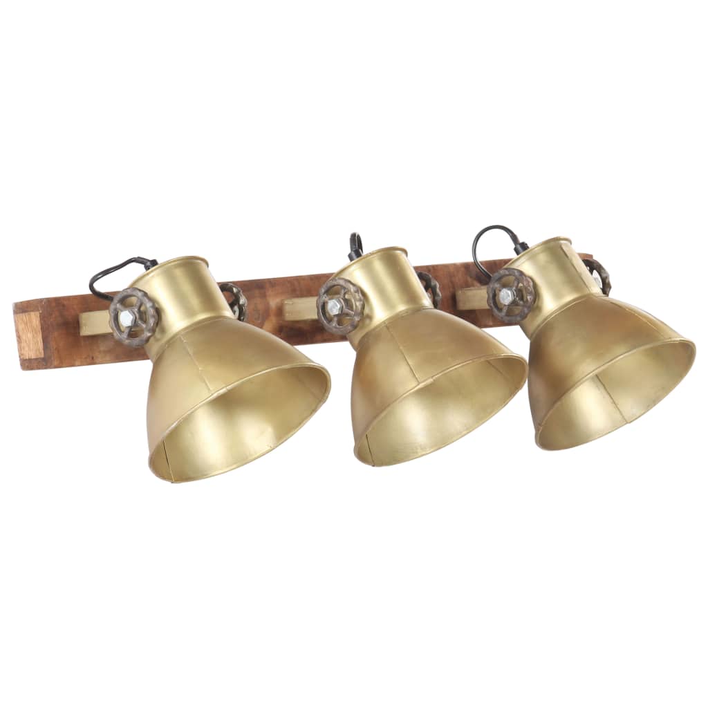Wandlampe Industriestil Silbern 45x25 cm E27