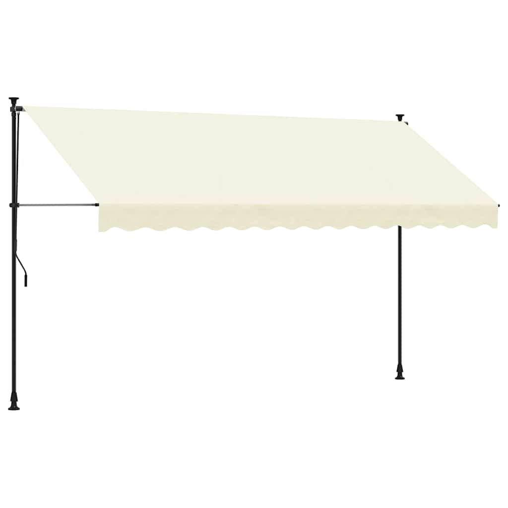 Einziehbare Markise Handbetrieben 150 cm Anthrazit