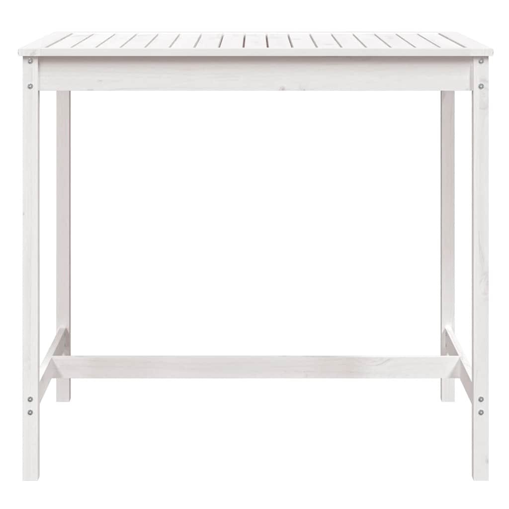 Gartentisch 82,5x82,5x110 cm Massivholz Kiefer