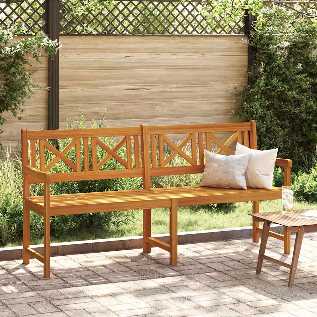 Bank Outdoor Natur 110 x 56 x 90 cm Massivholz Akazie