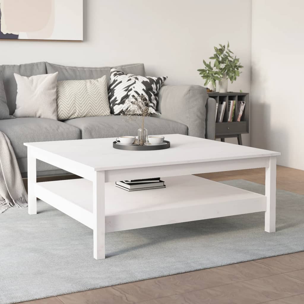 Couchtisch 45 x 45 x 40 cm Massivholz Kiefer
