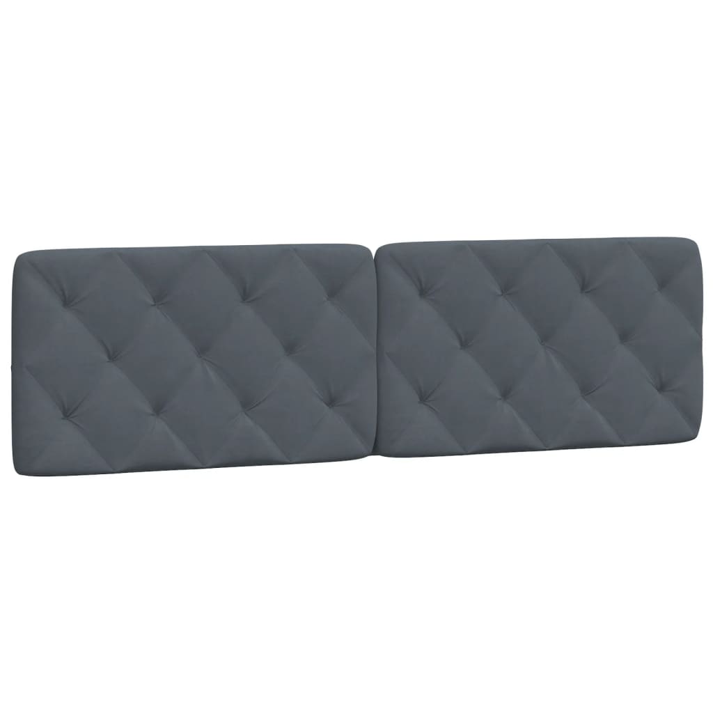 Bett mit Matratze Hellgrau 80x200 cm Samt