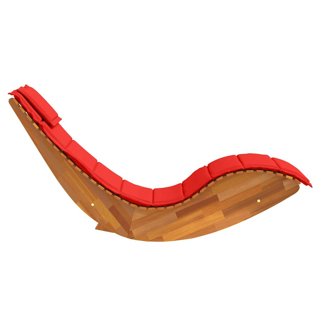 Schaukelstühle Sonnenliegen 2 Stk. Akazienholz