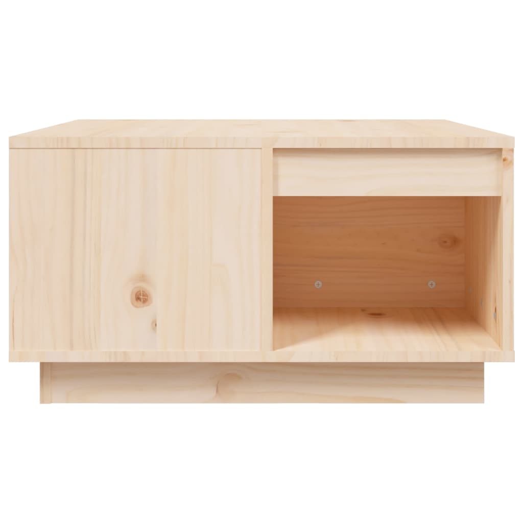 Couchtisch 100x101x40,5 cm Massivholz Kiefer