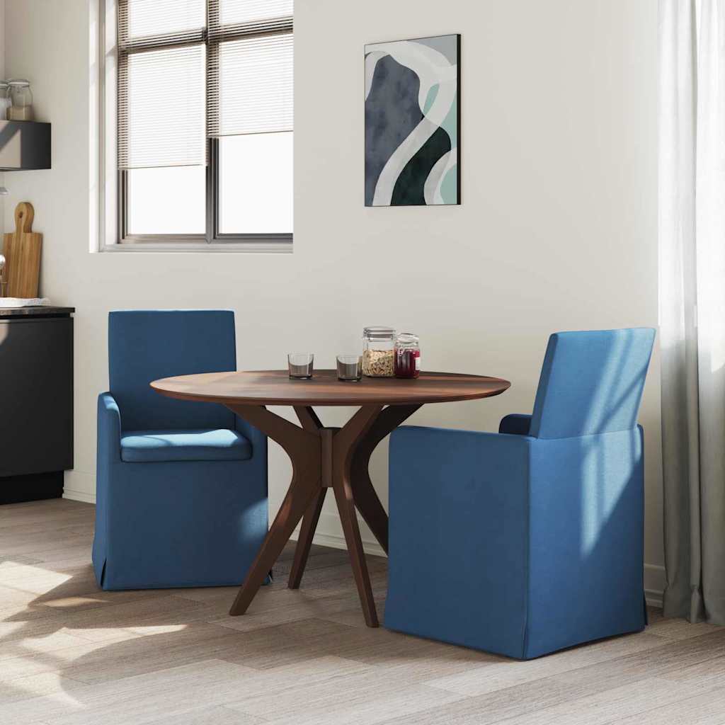 Esszimmerstühle 2 pcs Hellgrau 57 x 67 x 95 cm Stoff