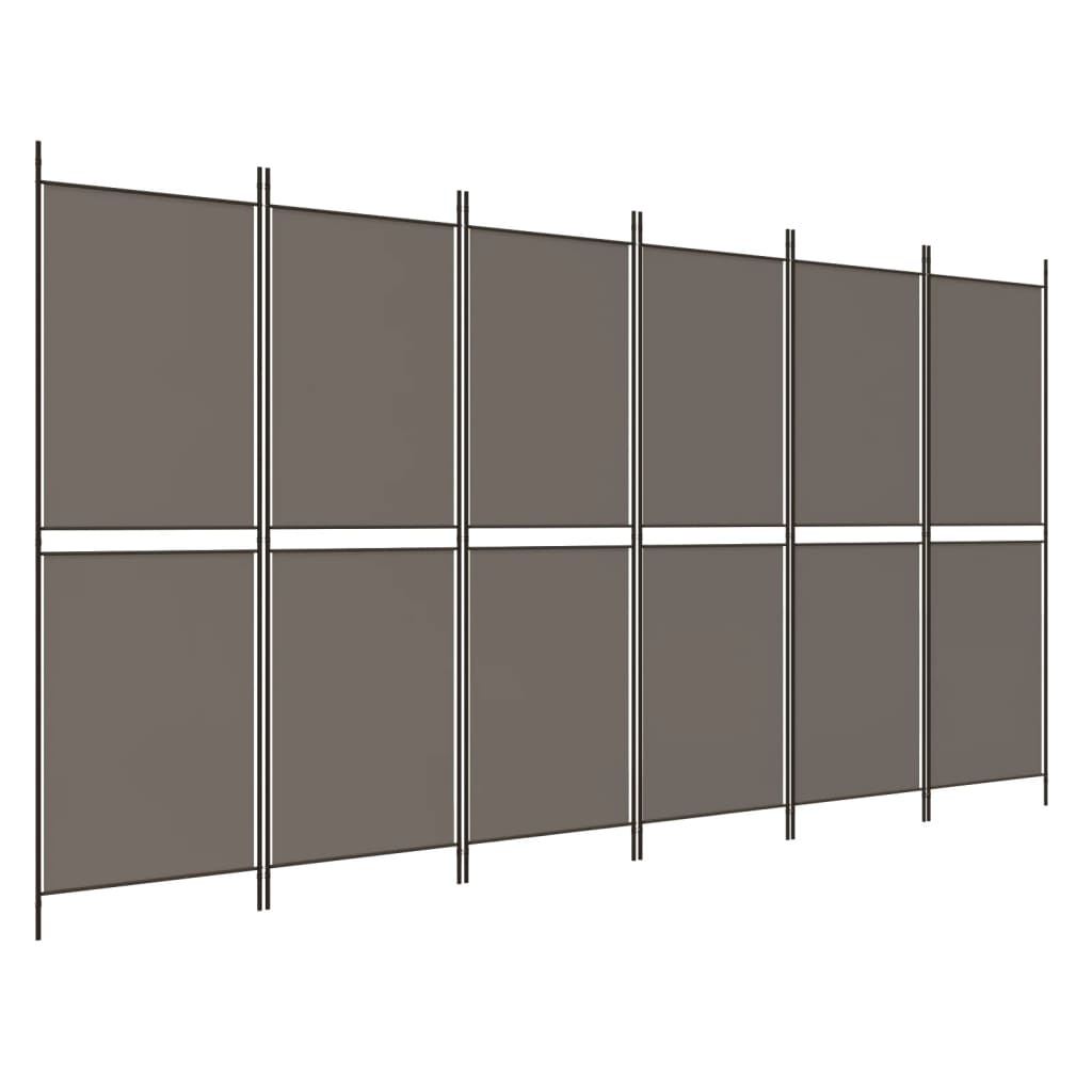 3-teiliger Raumteiler Beige 150 x 180 cm Stoff