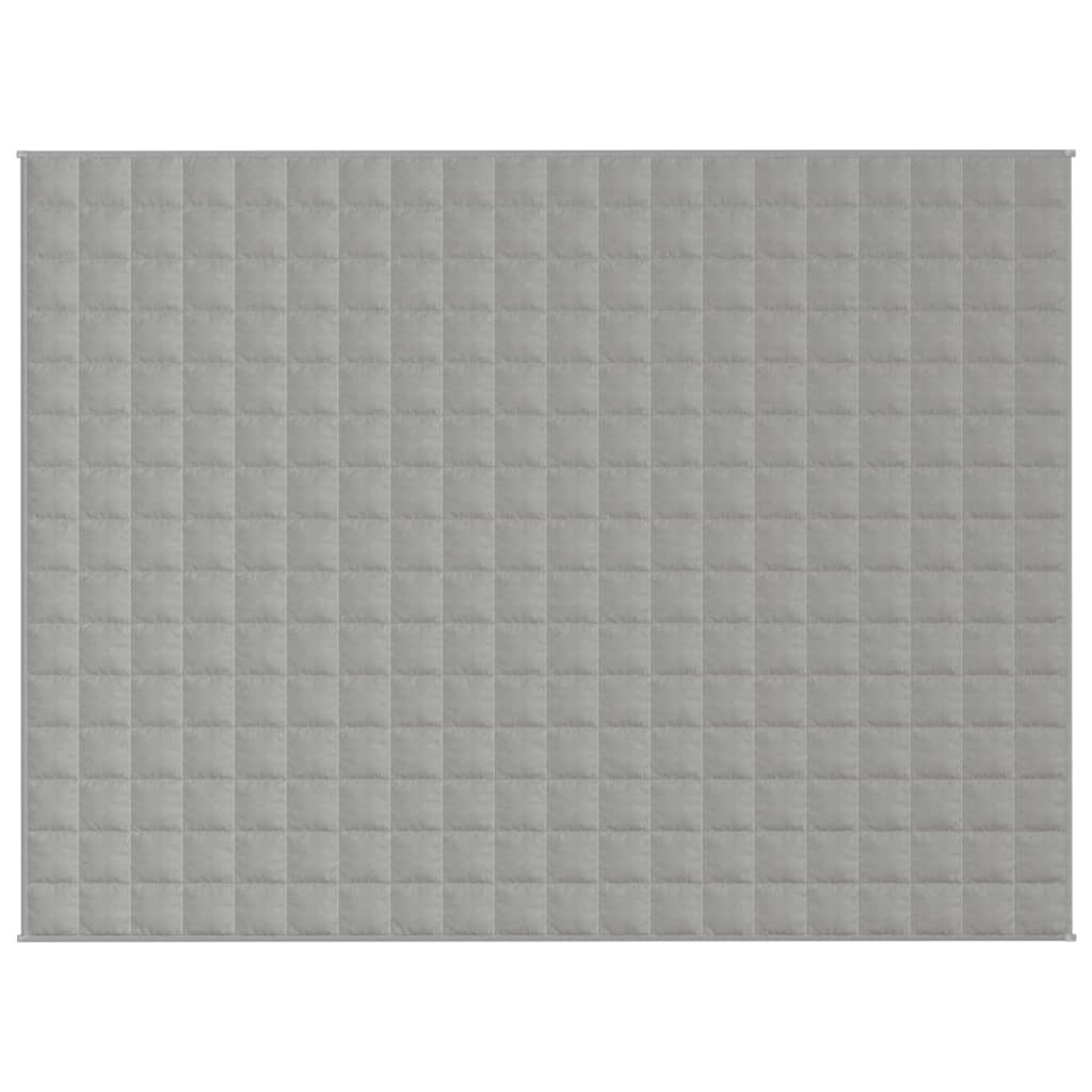 Gewichtsdecke Grau 122x183 cm 5 kg Stoff
