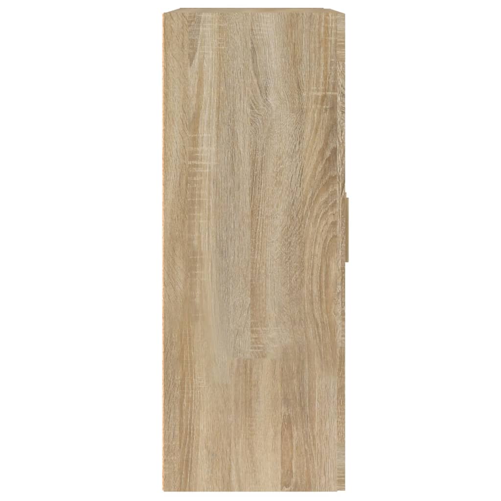 Wandschrank Weiß 69,5x32,5x90 cm Holzwerkstoff