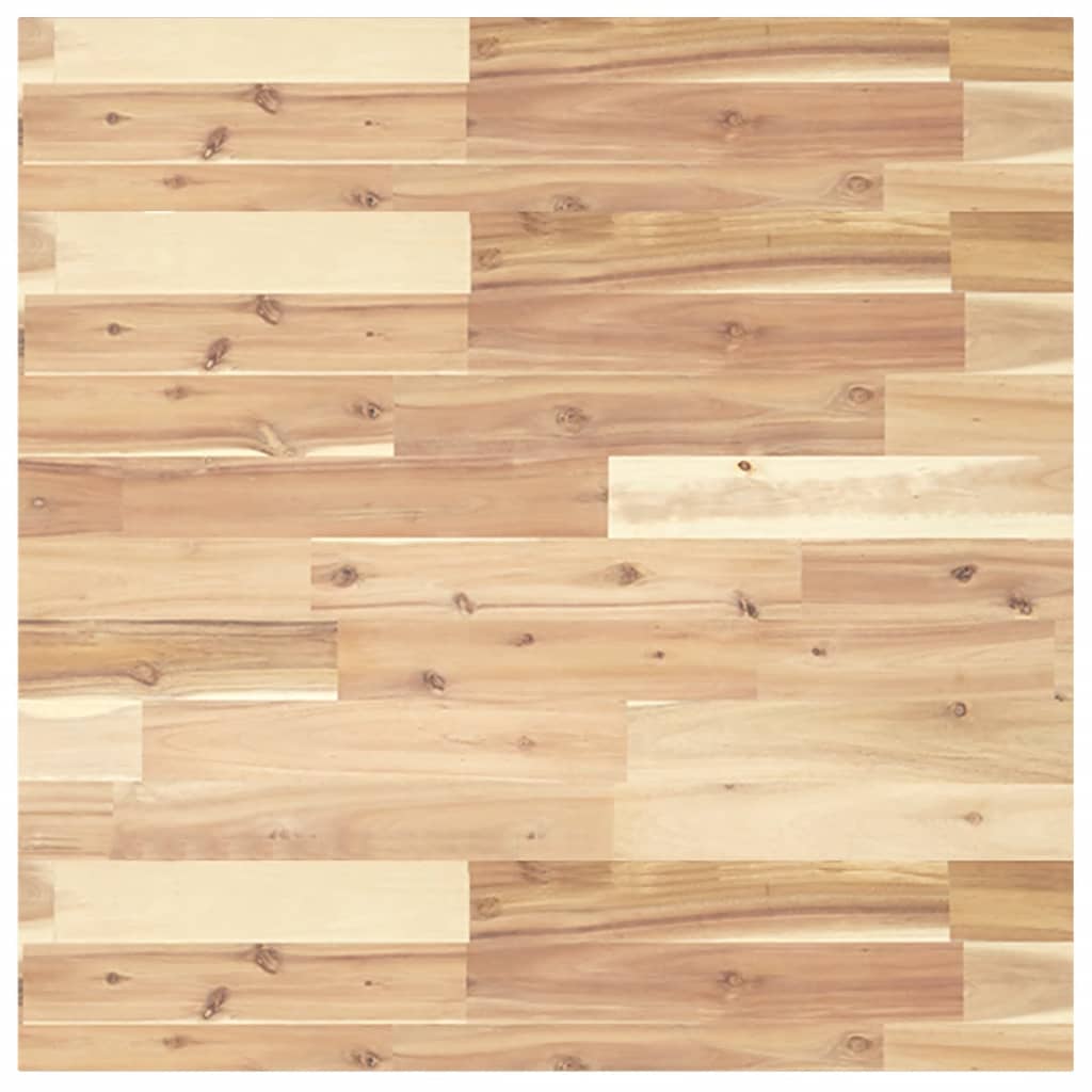 Tischplatte Rund Ø40x2 cm Massivholz Akazie