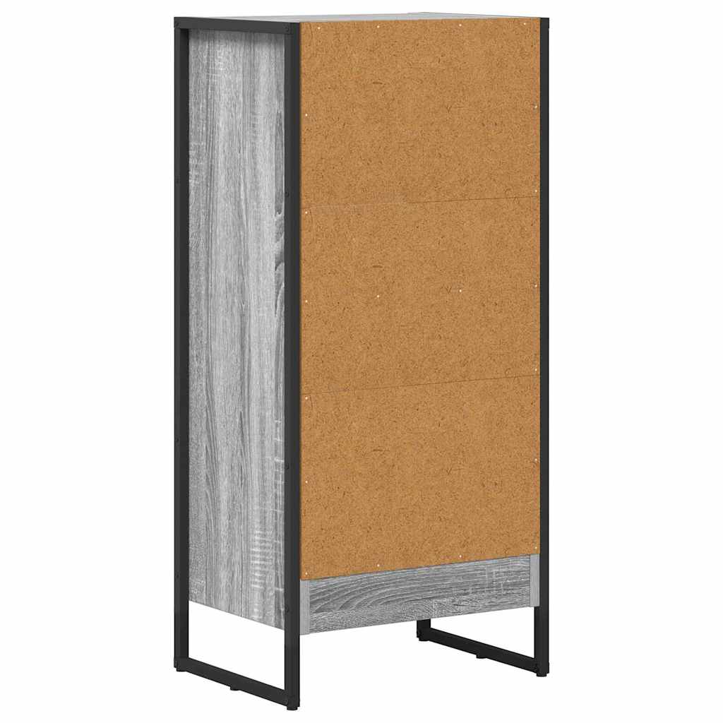 Bücherregal 2 pcs Schwarz Eichen-Optik 60 x 30 x 189,5 cm