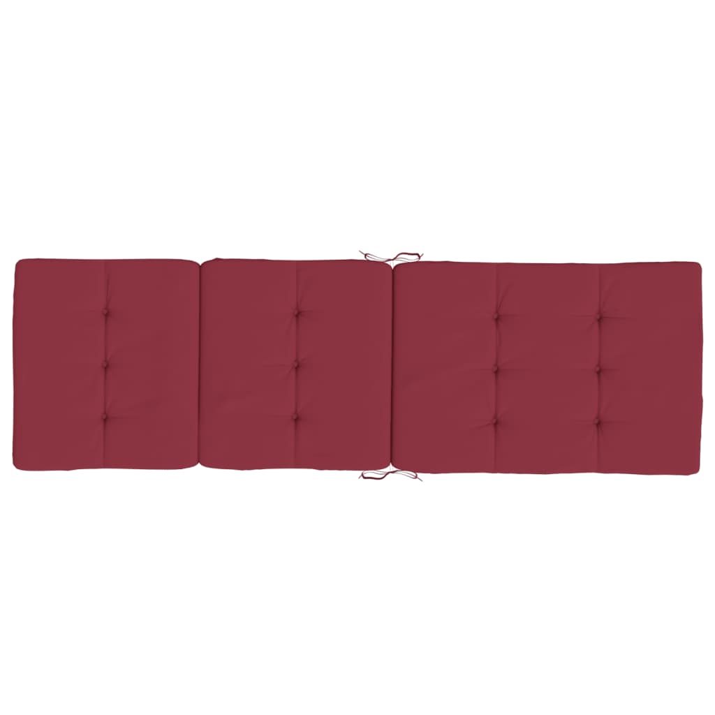 Liegestuhl-Auflagen 2 Stk. Creme Oxford-Gewebe