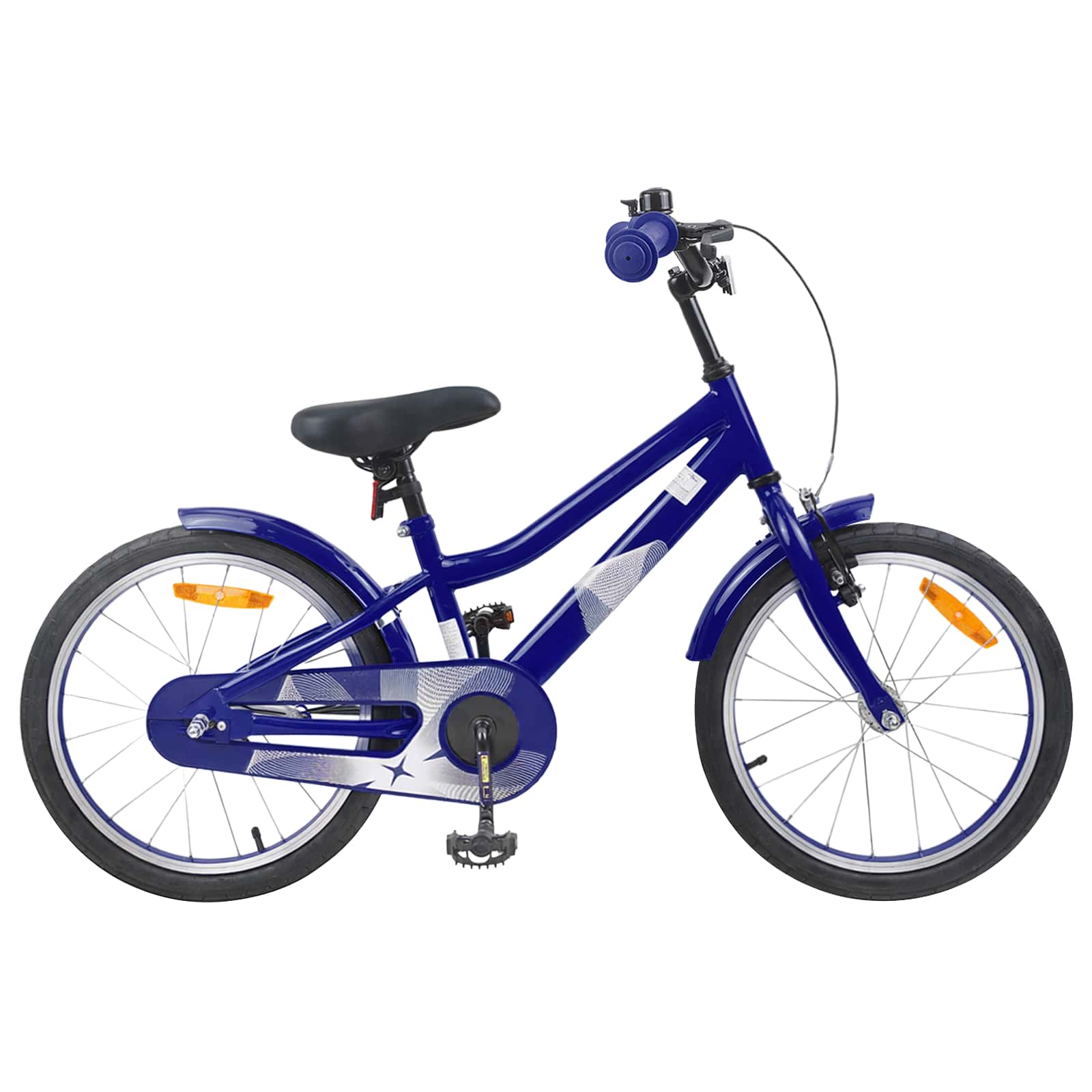 Kinderfahrrad 12 Zoll für 2-4 Jahre alt Dunkelblau