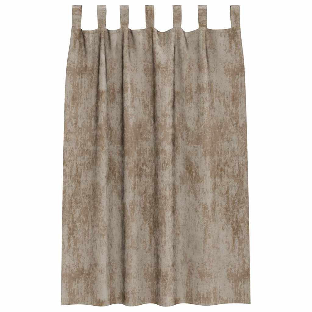 Samtvorhänge mit Vorhängen 2 pcs Weinrot 140 x 140 cm Samt