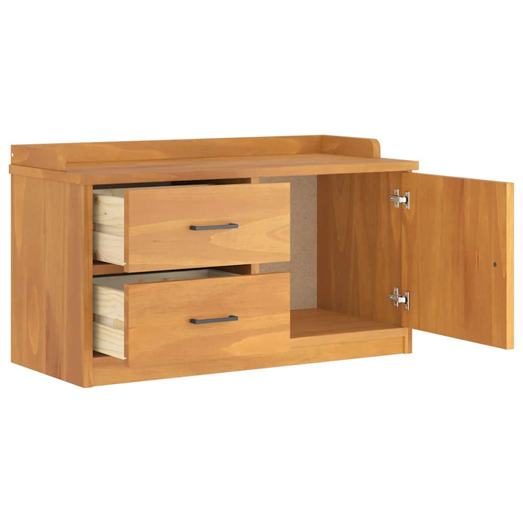 Flurbank SANDNES 87x40x50 cm Massivholz Kiefer