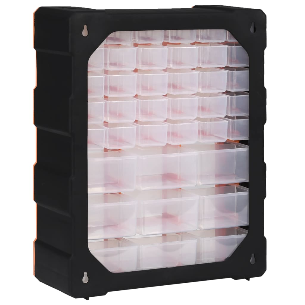 Multi-Schubladen-Organizer mit 64 Schubladen 52x16x37,5 cm