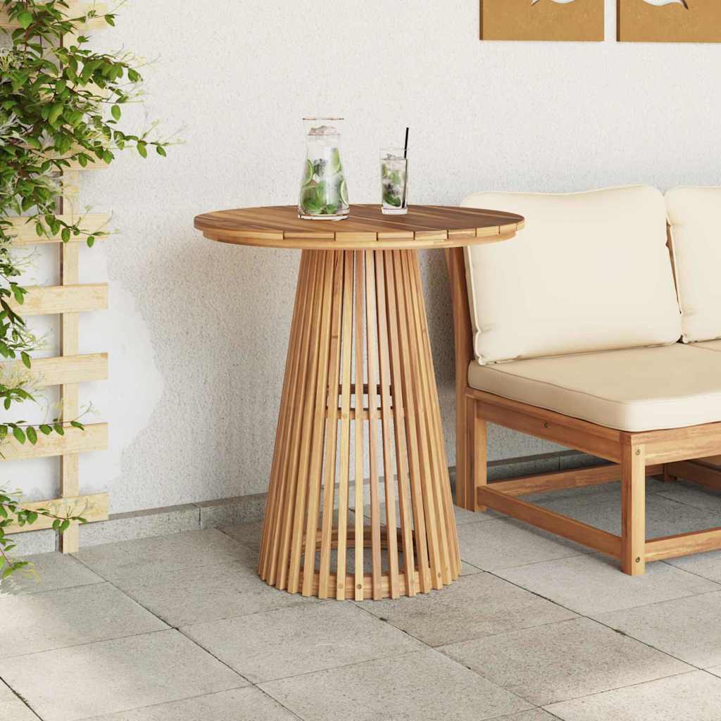 Beistelltisch Braun 50 x 50 x 49,5 cm Massivholz Teak