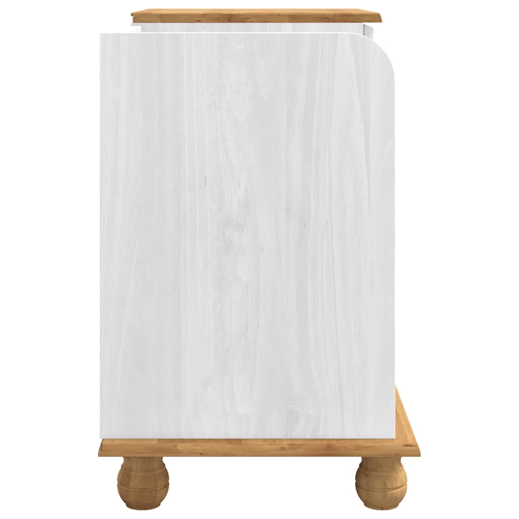 Sitzbank mit Stauraum mit Speicher ASKIM Braun 100 x 39 x 62 cm