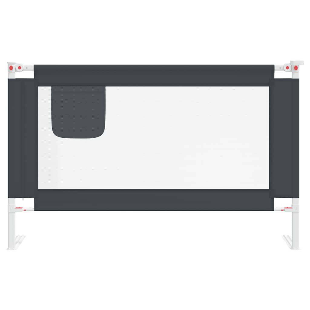 Kleinkind-Bettschutzgitter Grün 90x25 cm Stoff