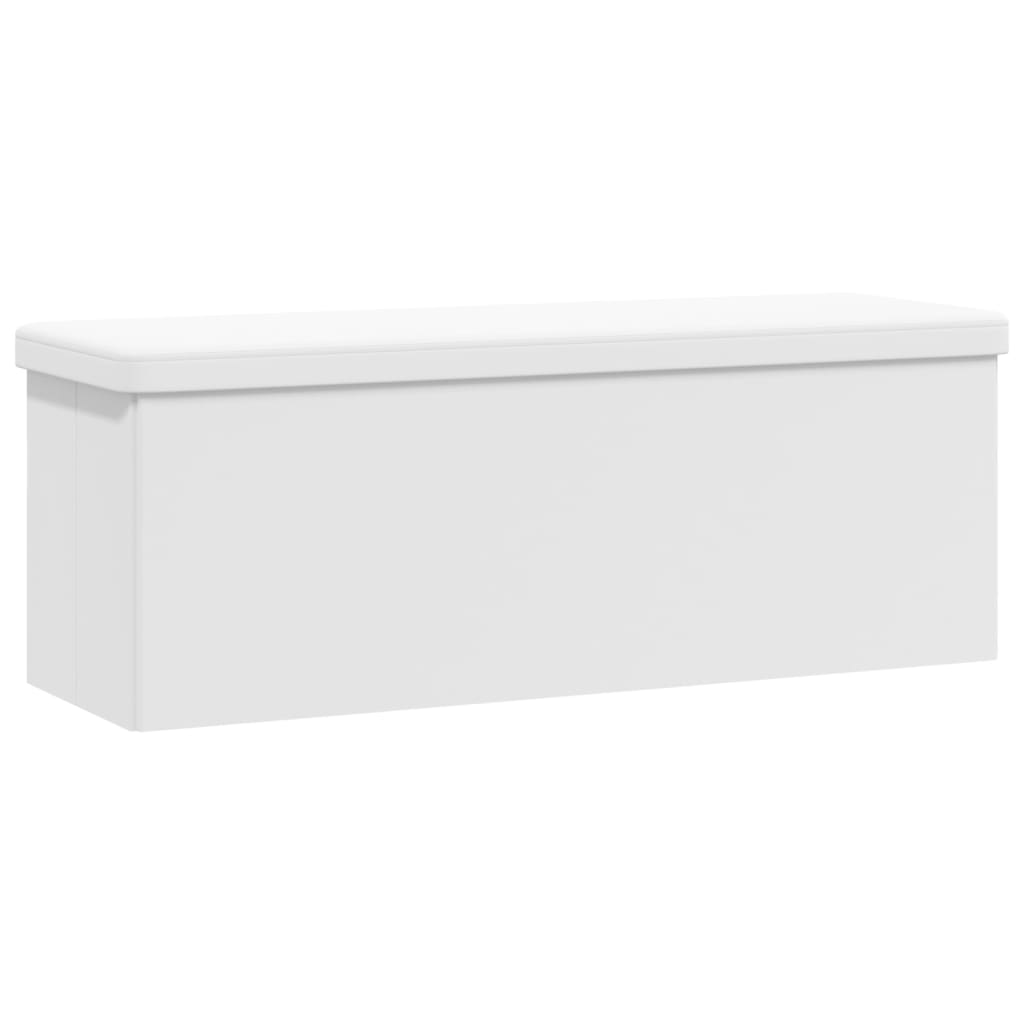 Faltbare Sitzbank mit Stauraum Weinrot PVC