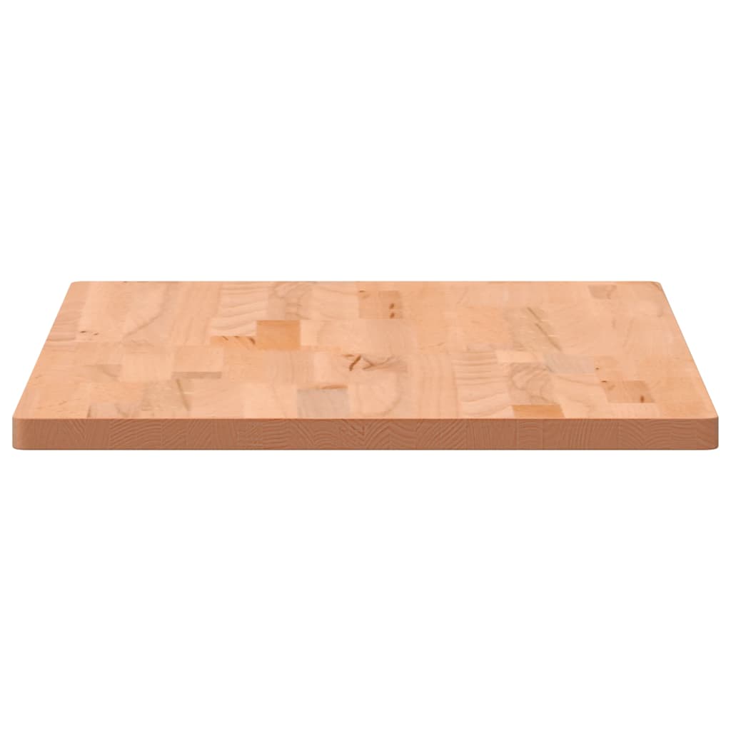 Schreibtischplatte 80x55x2,5 cm Massivholz Buche