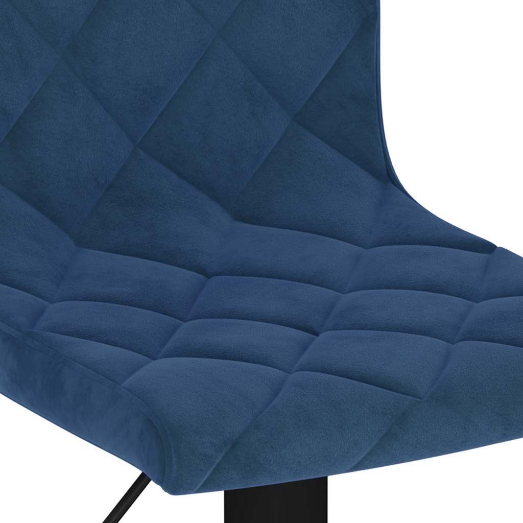 Barhocker 2 Stk. Creme Samt