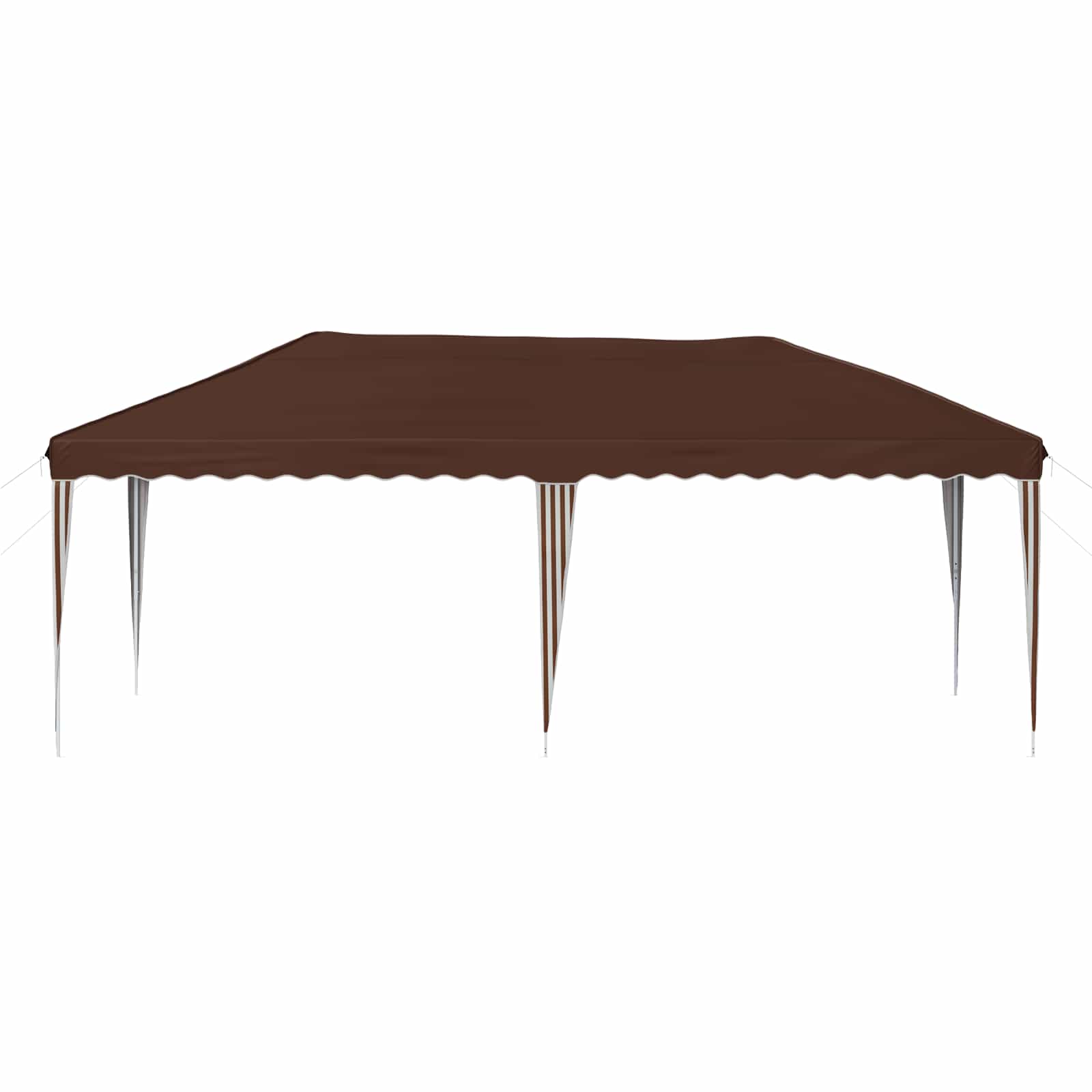 Pop-up Partyzelt 575 x 290 x 245 cm Creme