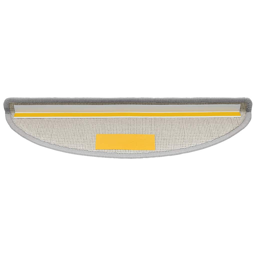 Stufenmatten 15 Stk. 56x17x3 cm Anthrazit Halbrund