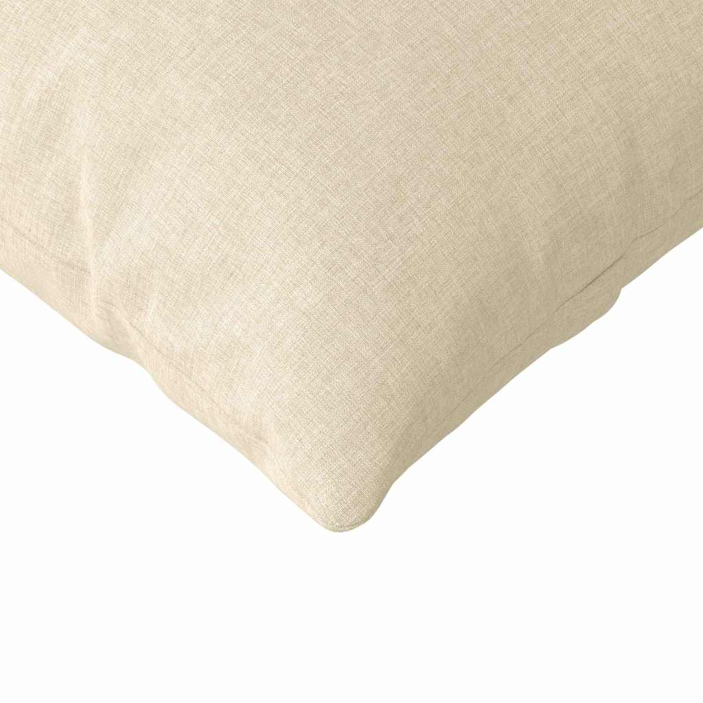 Sofakissen 2 pcs Hellgrau 50 x 30 cm Stoff