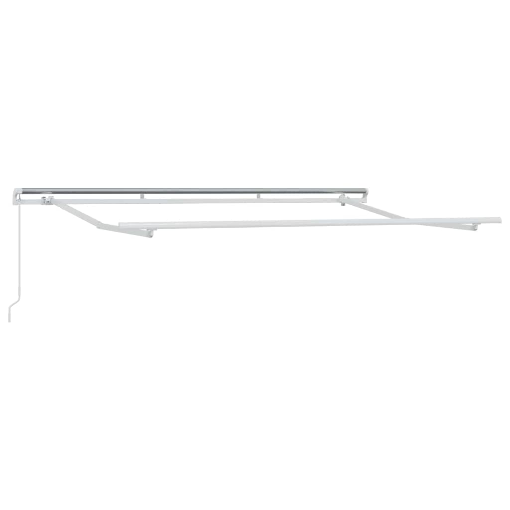 Markisenrahmen Weiß 2,5 x 2 m Metall