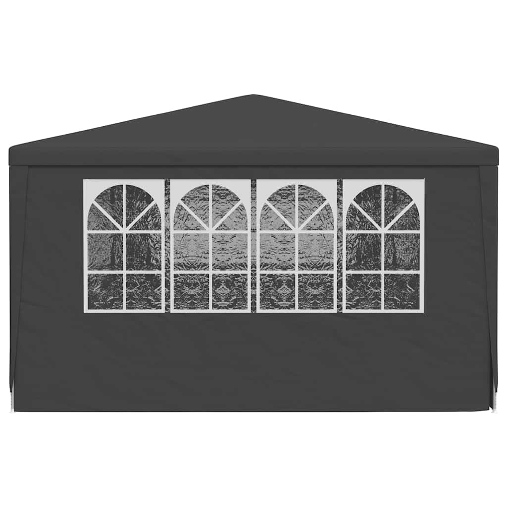 Party-Zelt Rot 200 x 200 x 240 cm PE und Stahl