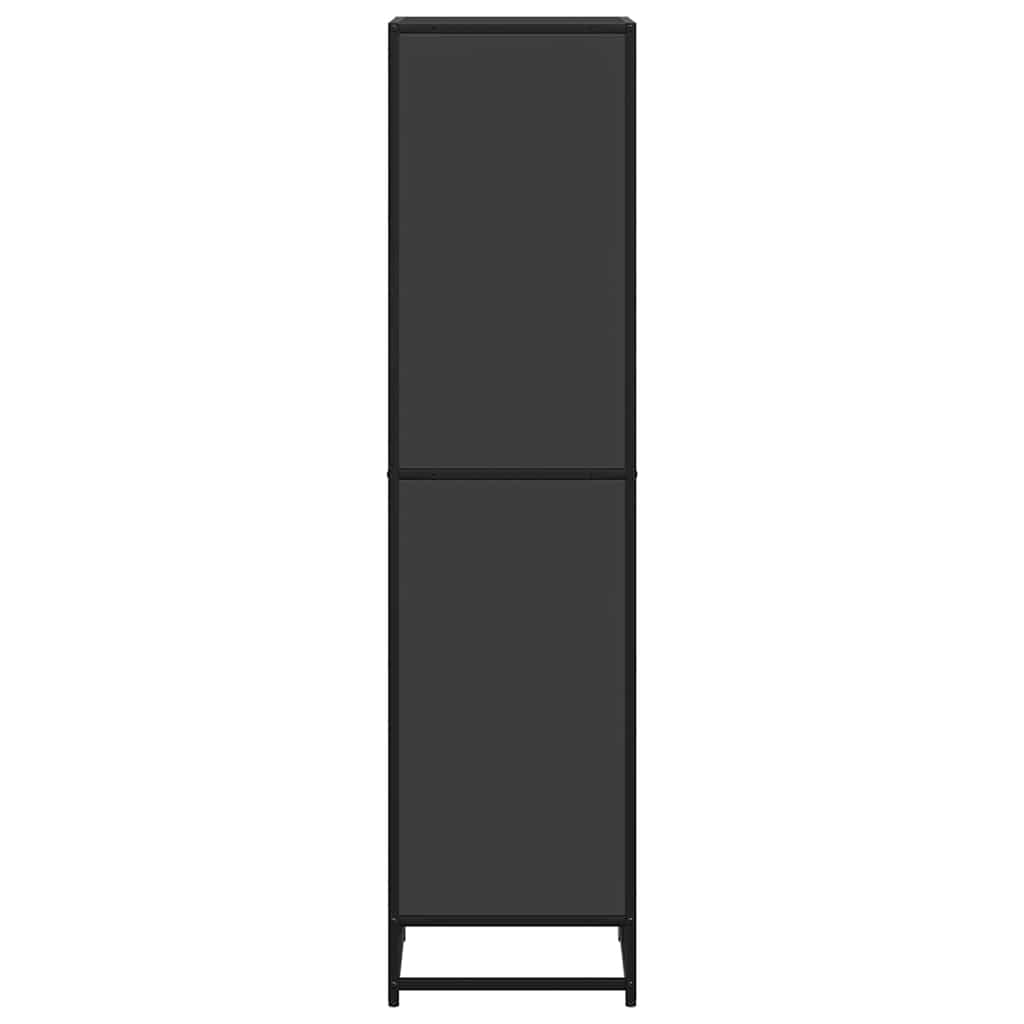 Bücherregal Schwarz 60x35x139 cm Holzwerkstoff