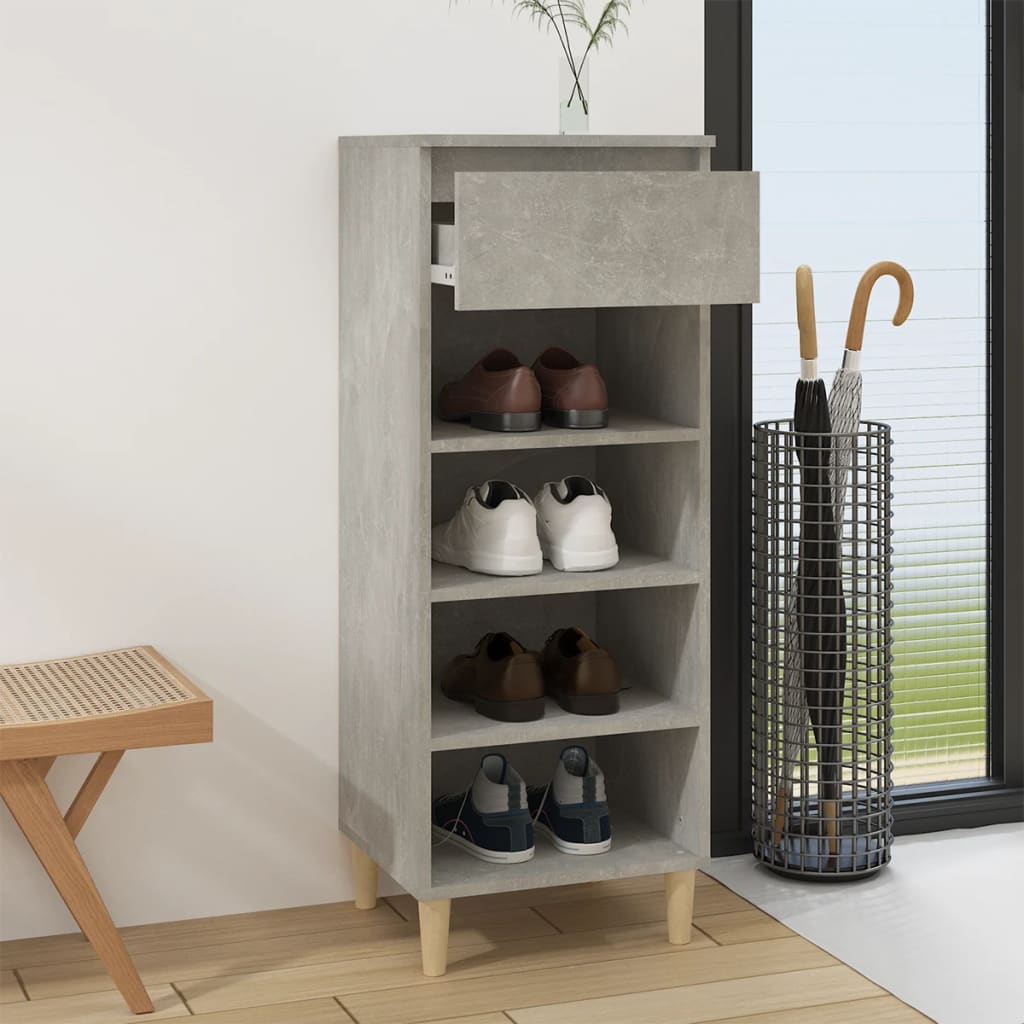 Schuhschrank Weiß 40x36x105 cm Holzwerkstoff