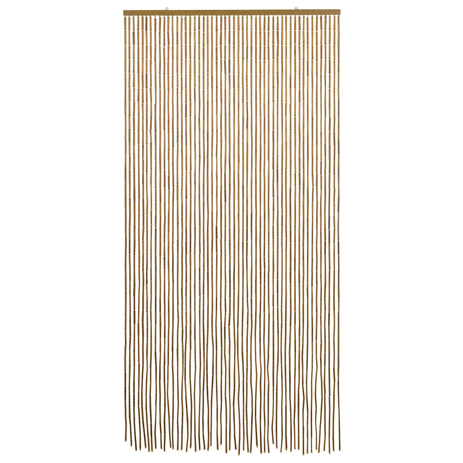 Insektentürvorhang Mehrfarbig 90 x 200 cm Bambus