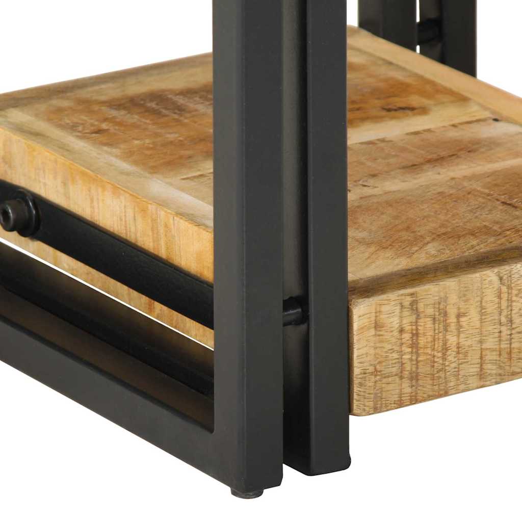 Nachttisch 40 x 35 x 50 cm Massives upgecyceltes Holz
