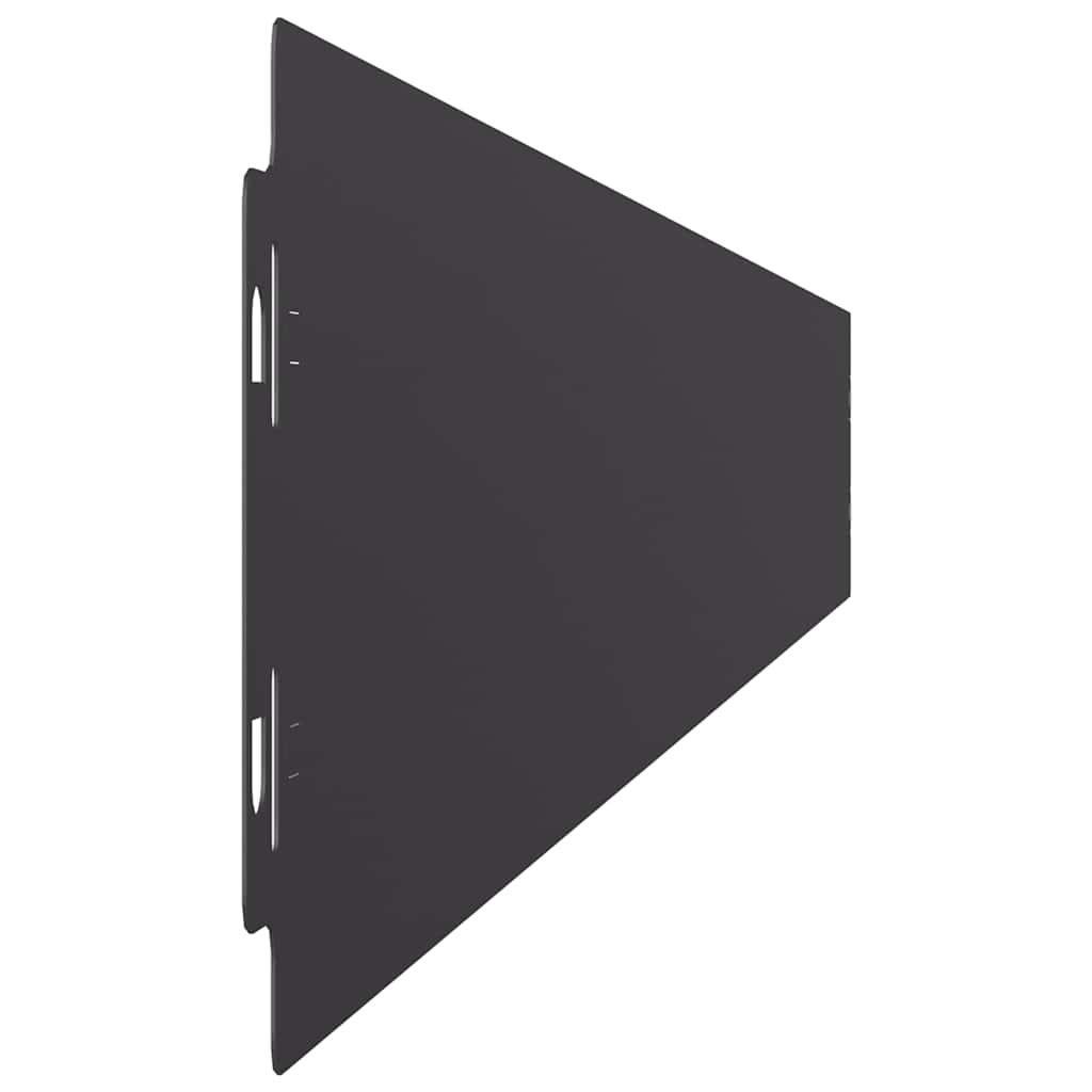 Raseneinfassung 10 pcs 10 x 103 cm Wetterfeststahl Rostig