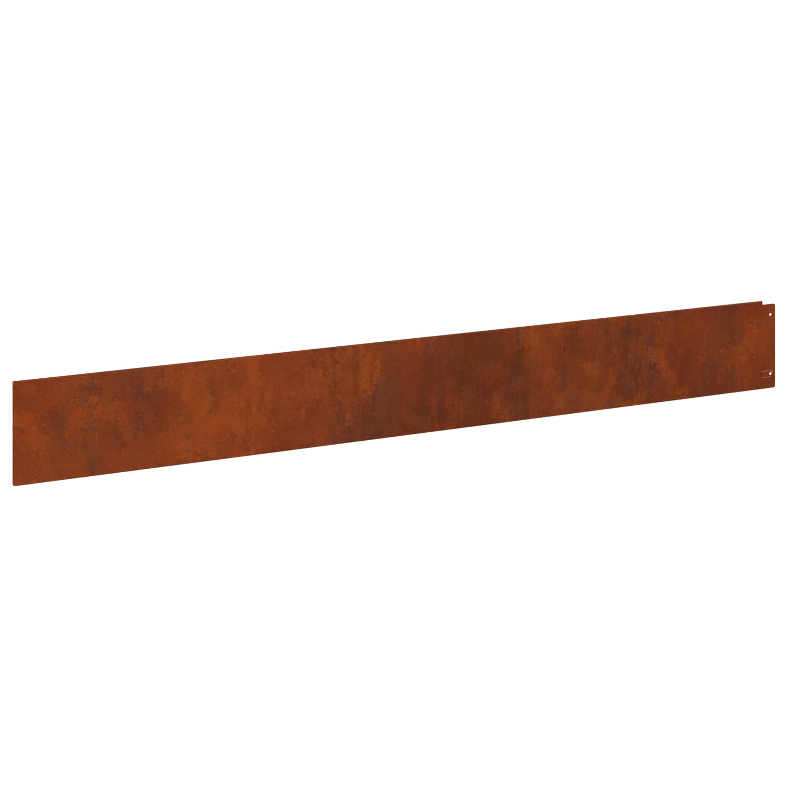 Raseneinfassung 10 pcs 100 x 12 cm Stahl Anthrazit