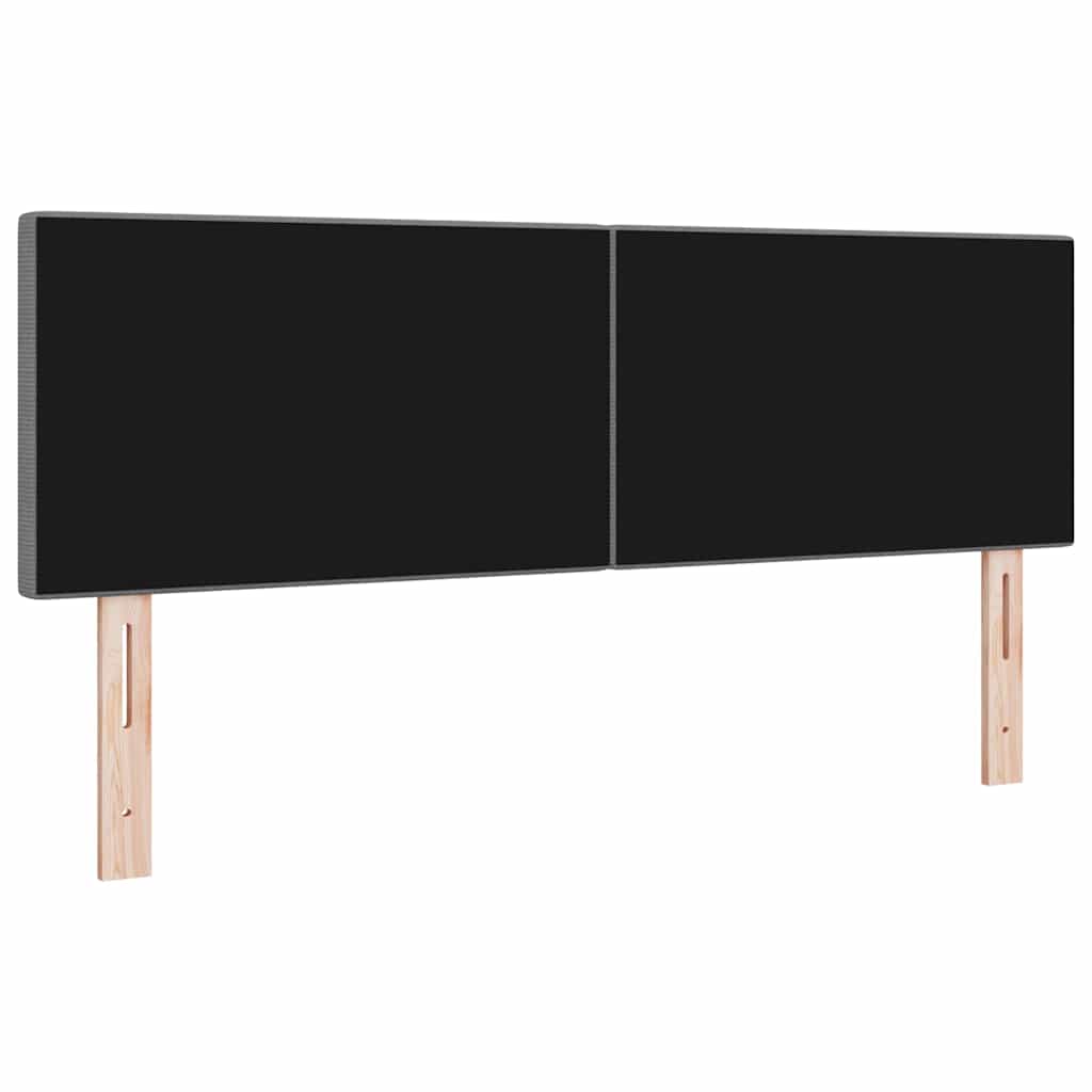 Kopfteil Hellgrau 80 cm Cordstoff