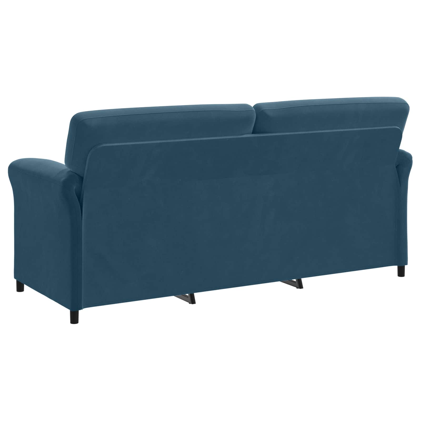 1-Sitzer Sofa Hellgrau 88 x 83 x 95 cm Samt