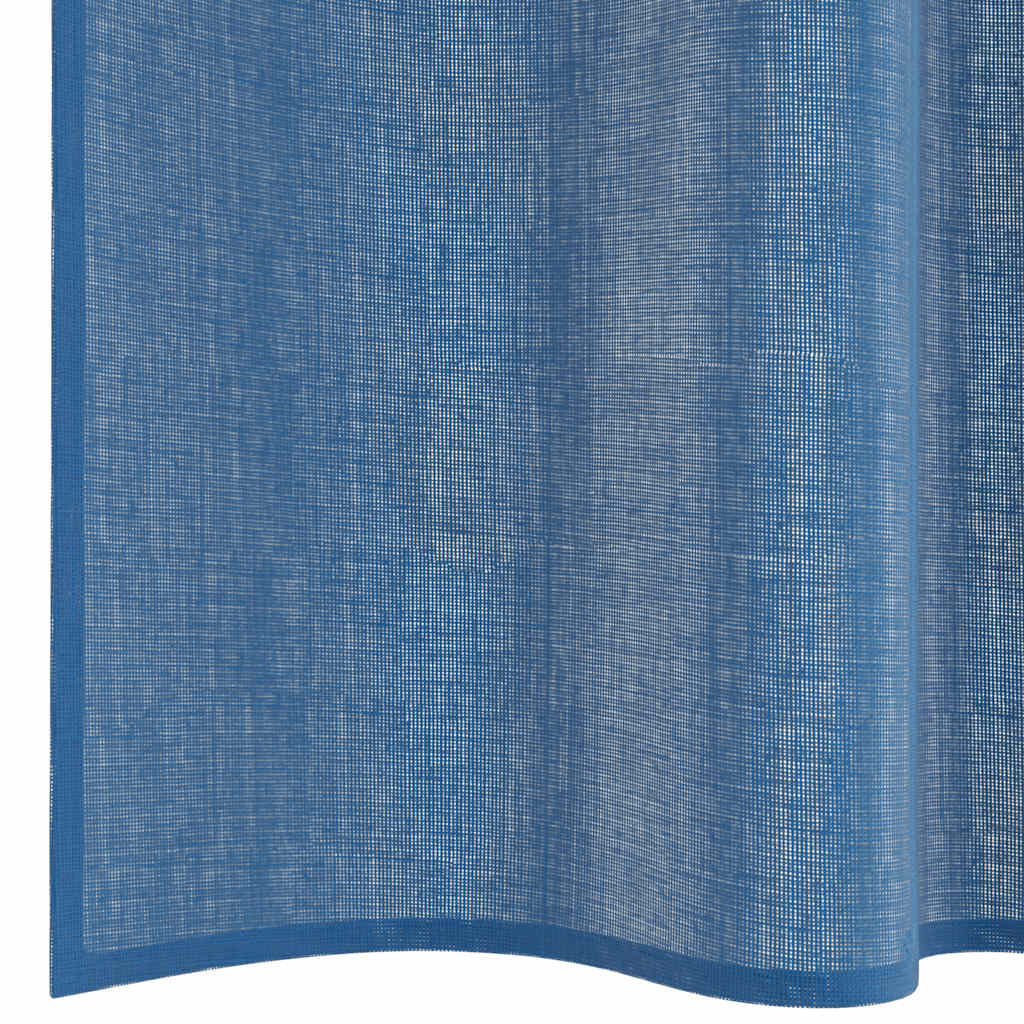 Voile Vorhänge mit Ösen 2 Stk. Apfelgrün 140x140 cm